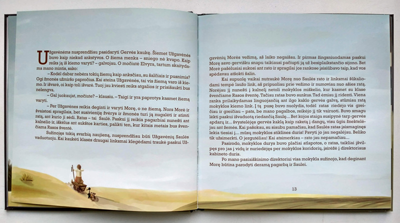 J. ir D. Vaiškūnų knygos „Žiūroniukas vaduoja Saulę“ („Dominicus Lituanus“, 2009) atvartai